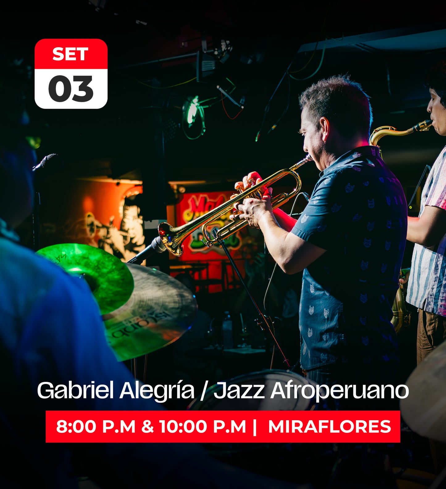 3 Set | Gabriel Alegría Jazz Afroperuano