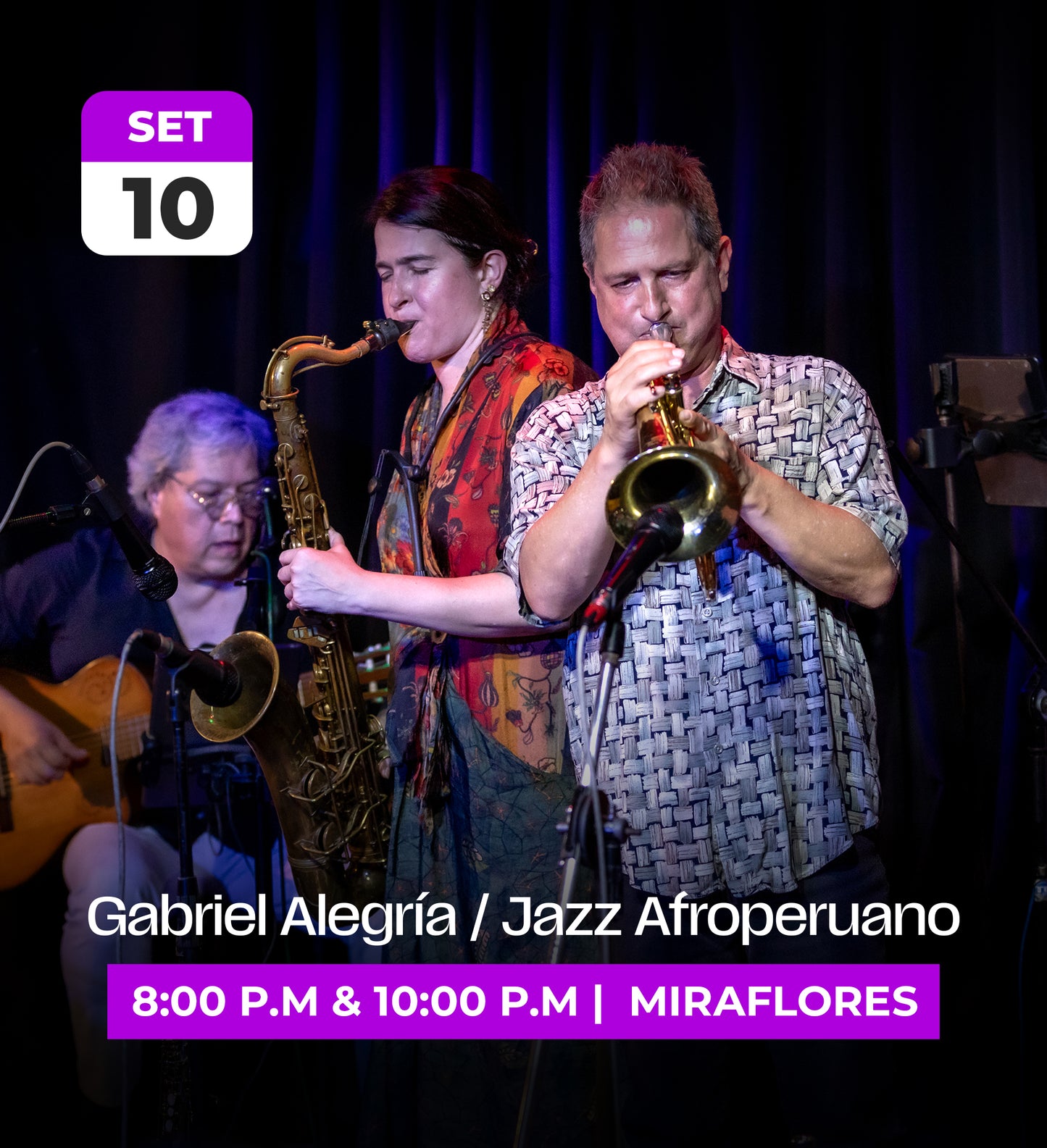 10 Set | Gabriel Alegría Jazz Afroperuano